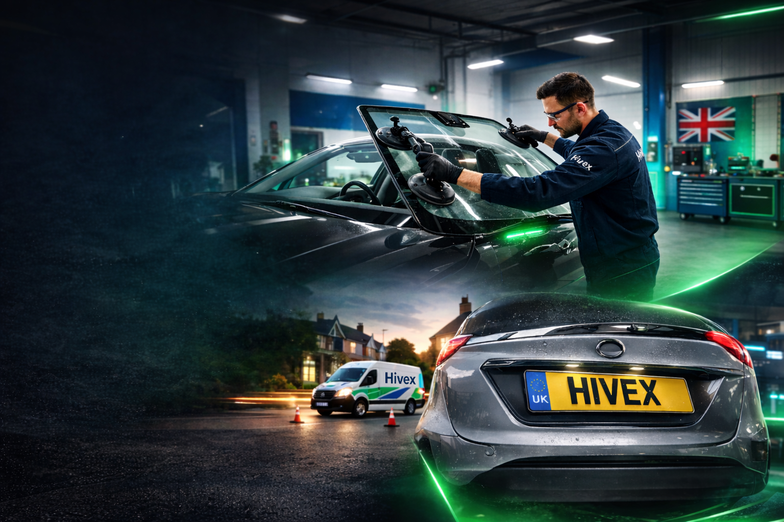 Professional car glass replacement